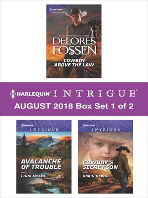 cover image of Harlequin Intrigue August 2018--Box Set 1 of 2